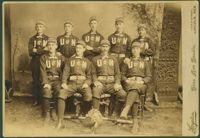 Baseball team group portrait