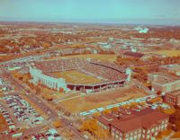 Aerial view, Memorial Stadium