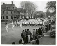 Marching Band in Front of Union