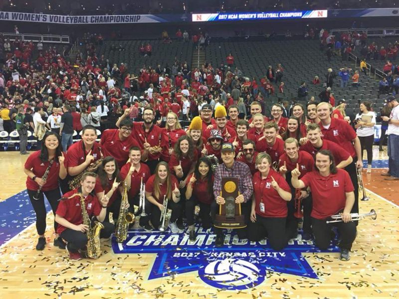 Big Red Express at 2017 NCAA Volleyball Championship