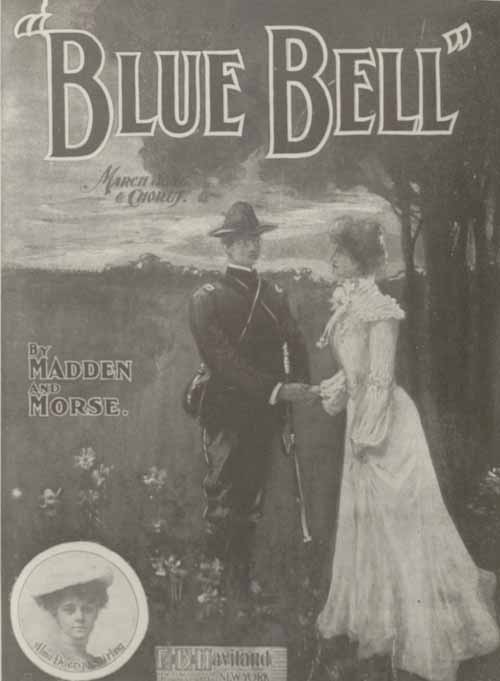 "Blue Bell" song sheet cover.