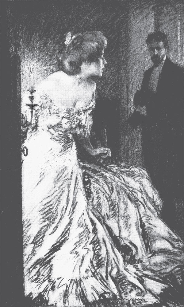 Taylor's last illustration for "The Profile" in McClure's Magazine June 1907: 141.