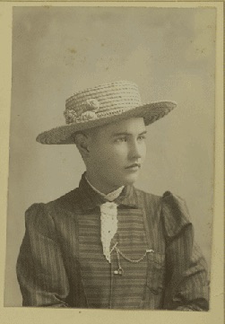 Image of Willa Cather c. 1886 in Red Cloud, Nebraska, courtesy University Archives and Special Collections, The University of Nebraska–Lincoln