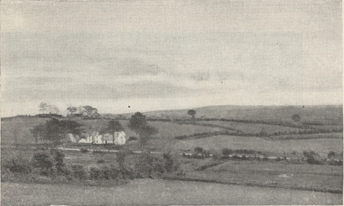 photograph of the Ireland countryside