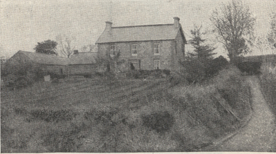 photograph of McClure's grandfather's house in Ireland