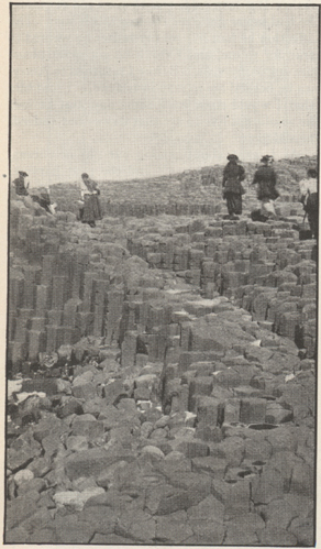 photograph of the Giant's Causeway in Ireland