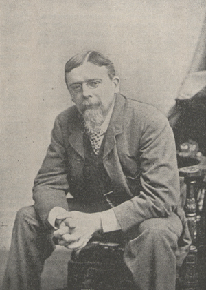 Photograph of George du Maurier.