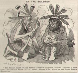 At the Billeries from Punch (British weekly magazine, humour and satire 1841-2002)