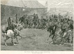 The Wild West Show at West Brompton from The Graphic