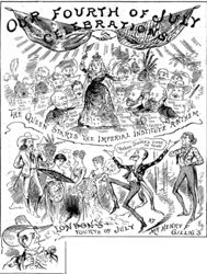 Our Fourth of July Celebrations from The Penny Illustrated Paper and Illustrated Times (London, England), Saturday, July 09, 1887; pg. 29; Issue 1362.