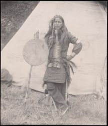 Portrait of Little Finger, Sioux Indian