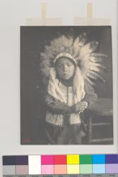 Willie Spotted Horse, Sioux Indian child