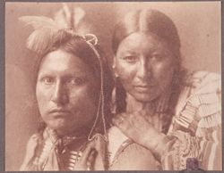 Samuel American Horse and wife, Sioux Indians