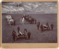 Cast members of Buffalo Bill's Wild West and Congress of Rough Riders