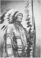 Native American man