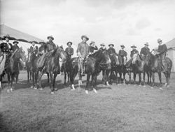 William F. Cody, Cy Compton and others from Buffalo Bill's Wild West