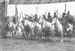 Several Native American men on horses at Buffalo Bill's Wild West