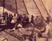 William F. Cody, men, women and children in tipi