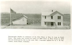 First Home of William Cody in North Platte