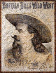 Buffalo Bill's Wild West W. F. Cody (Buffalo Bill) Mosaic