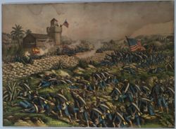 Charge of the 24th and 25th Colored Infantry