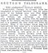 The American Indian Rising | Reuter's Telegrams